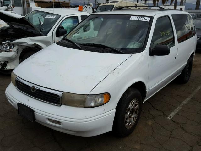 4M2DV11W5TDJ12716 - 1996 MERCURY VILLAGER WHITE photo 2