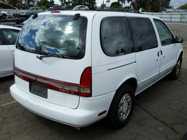 4M2DV11W5TDJ12716 - 1996 MERCURY VILLAGER WHITE photo 4