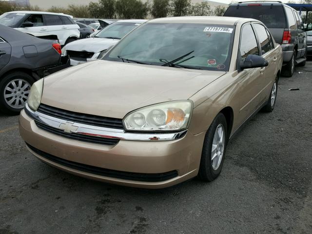 1G1ZT54895F107413 - 2005 CHEVROLET MALIBU LS ოქროსფერი ფოტო 2