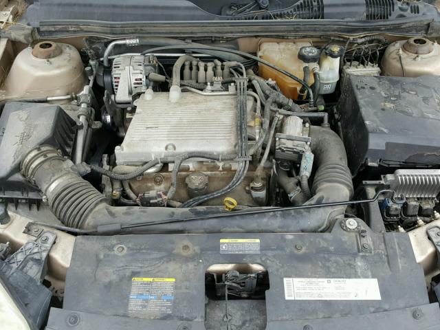 1G1ZT54895F107413 - 2005 CHEVROLET MALIBU LS ოქროსფერი ფოტო 7