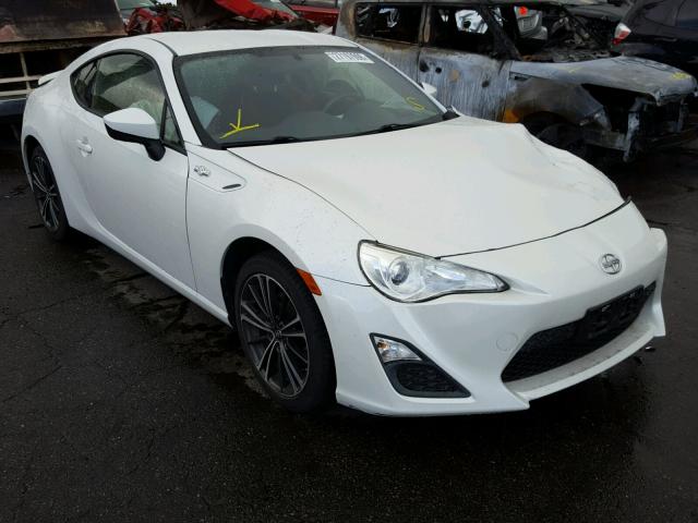 JF1ZNAA16D2725270 - 2013 TOYOTA SCION FR-S თეთრი ფოტო 1