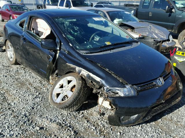 2HGFG118X8H566711 - 2008 HONDA CIVIC EX შავი ფოტო 1