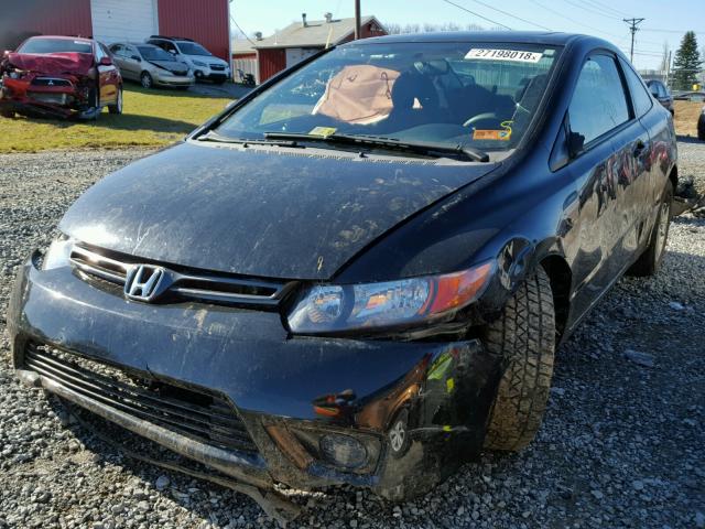 2HGFG118X8H566711 - 2008 HONDA CIVIC EX შავი ფოტო 2