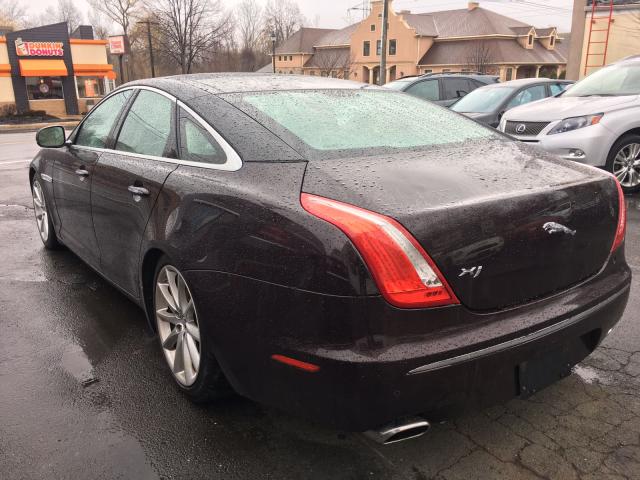 SAJWA1CB2BLV12050 - 2011 JAGUAR XJ BLACK photo 3