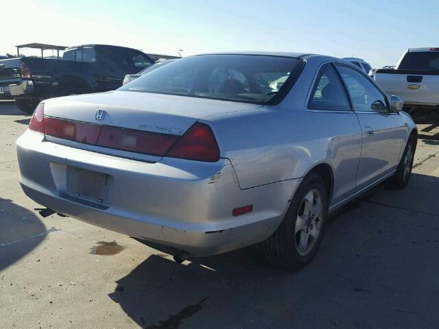 1HGCG2259YA027881 - 2000 HONDA ACCORD EX SILVER photo 4