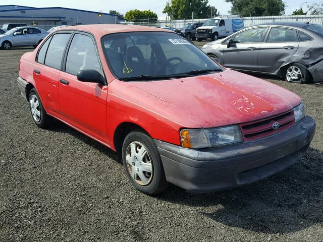 JT2EL43T0R0406182 - 1994 TOYOTA TERCEL DX RED photo 1