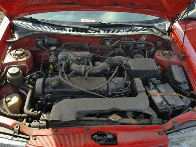 JT2EL43T0R0406182 - 1994 TOYOTA TERCEL DX RED photo 7