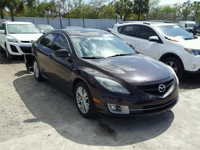 1YVHZ8CH6A5M08428 - 2010 MAZDA 6 I BURGUNDY photo 1