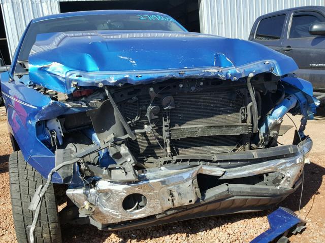 1FTRW12889FB14191 - 2009 FORD F150 SUPER BLUE photo 9