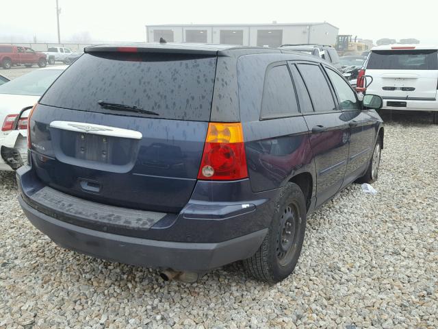 2A8GM48L38R644921 - 2008 CHRYSLER PACIFICA L 蓝色 照片 4