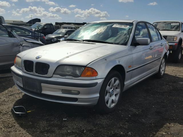 WBAAV33481EE79780 - 2001 BMW 325 I SILVER photo 2