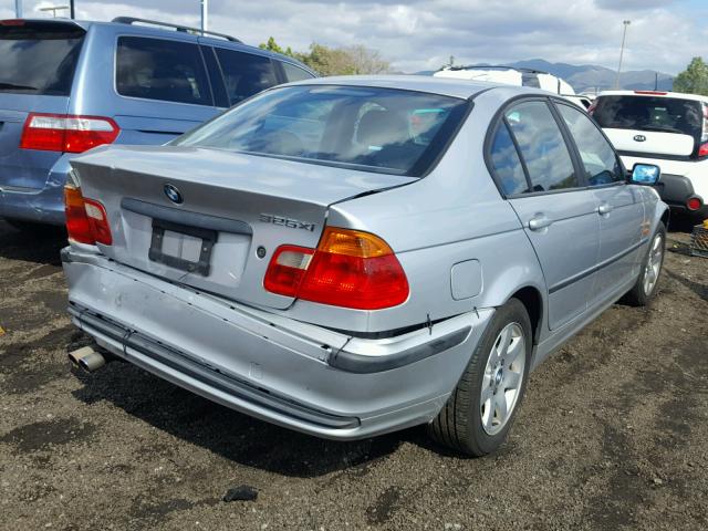 WBAAV33481EE79780 - 2001 BMW 325 I SILVER photo 4