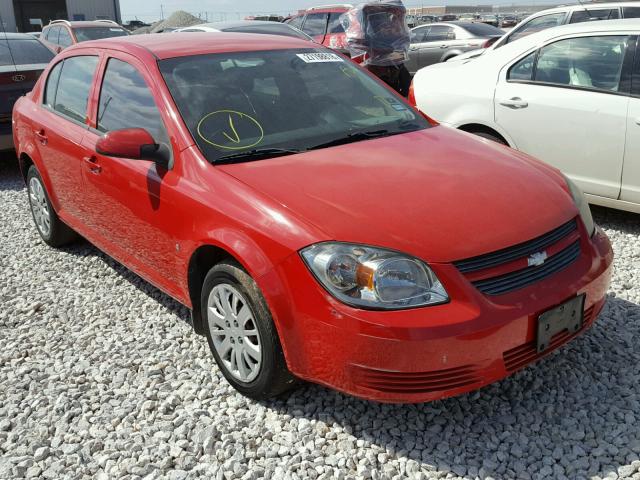 1G1AT58H497105673 - 2009 CHEVROLET COBALT LT RED photo 1