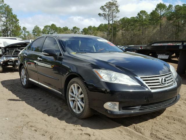 JTHBK1EG9A2411917 - 2010 LEXUS ES 350 BLACK photo 1