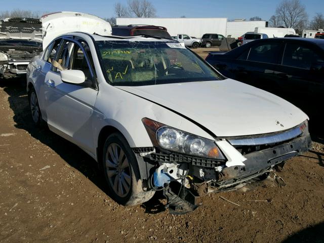 1HGCP3F86CA009700 - 2012 HONDA ACCORD EXL WHITE photo 1