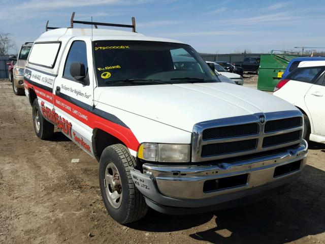 1B7HC16X11S120108 - 2001 DODGE RAM 1500 WHITE photo 1