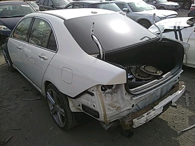 JH4CL96855C024630 - 2005 ACURA TSX WHITE photo 3