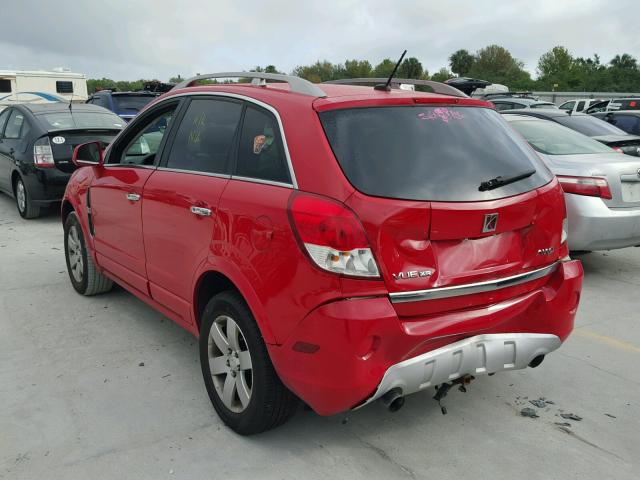 3GSDL53739S504485 - 2009 SATURN VUE XR RED photo 3