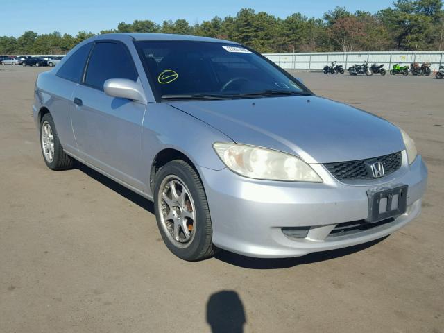 1HGEM21184L017731 - 2004 HONDA CIVIC DX V SILVER photo 1