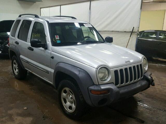 1J4GL48K62W227268 - 2002 JEEP LIBERTY SP SILVER photo 1