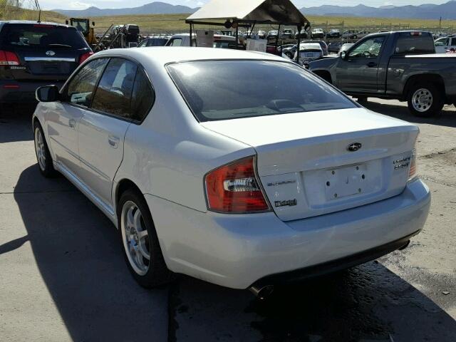 4S3BL676564200175 - 2006 SUBARU LEGACY WHITE photo 3