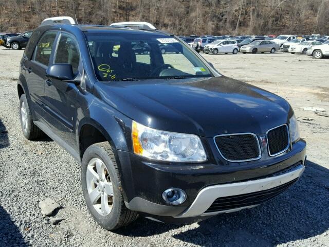 2CKDL33F286282373 - 2008 PONTIAC TORRENT BLACK photo 1