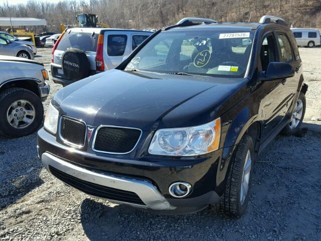 2CKDL33F286282373 - 2008 PONTIAC TORRENT BLACK photo 2