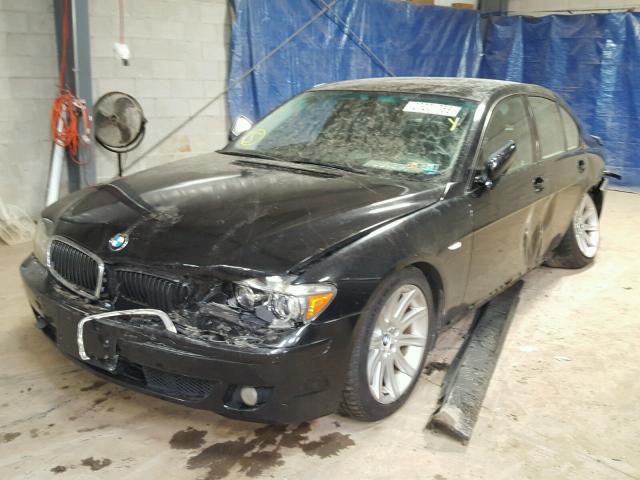 WBAHL83536DT02283 - 2006 BMW 750 I BLACK photo 2