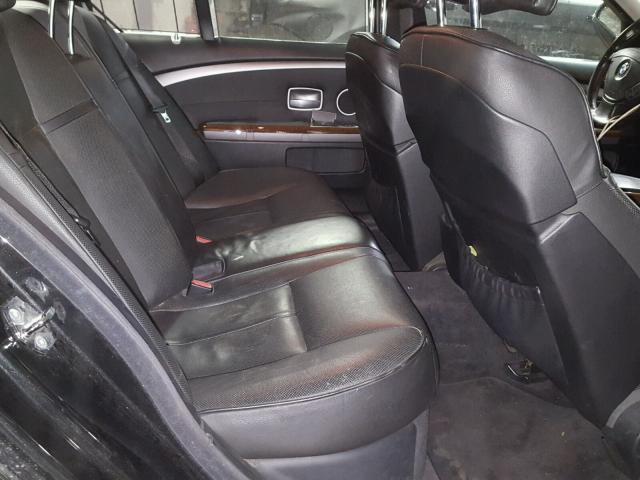 WBAHL83536DT02283 - 2006 BMW 750 I BLACK photo 6