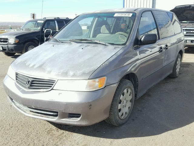 2HKRL1853YH540946 - 2000 HONDA ODYSSEY LX GRAY photo 2