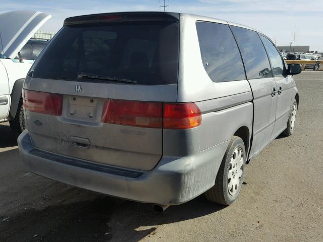 2HKRL1853YH540946 - 2000 HONDA ODYSSEY LX GRAY photo 4