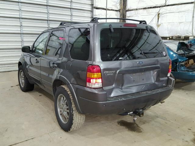 1FMCU04113KE03252 - 2003 FORD ESCAPE LIM GRAY photo 3