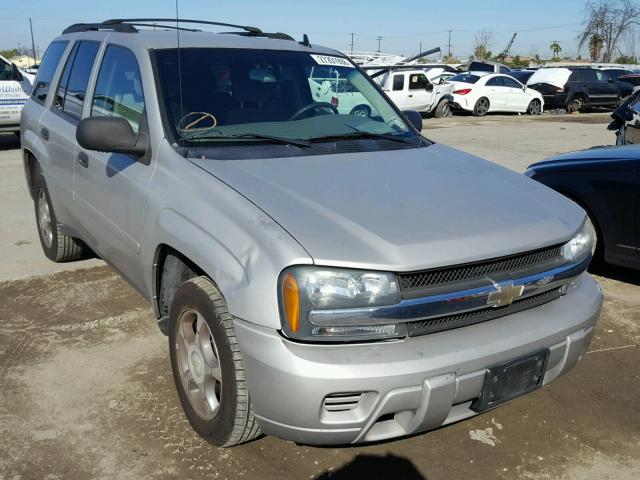 1GNDT13S062317390 - 2006 CHEVROLET TRAILBLAZE SILVER photo 1