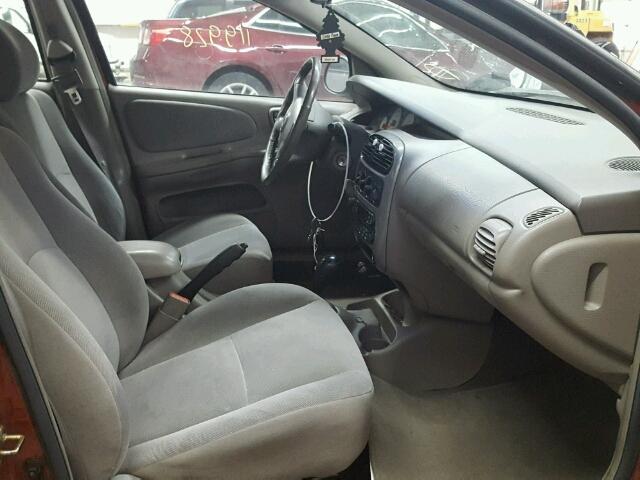 1P3ES46C3YD543890 - 2000 PLYMOUTH NEON BASE 红色 照片 5