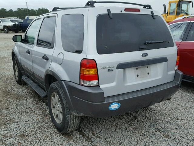 1FMCU93104KB64462 - 2004 FORD ESCAPE XLT GRAY photo 3