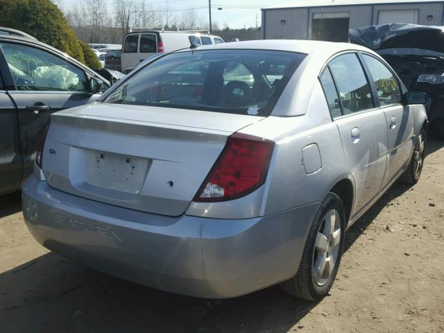 1G8AL55F77Z151519 - 2007 SATURN ION LEVEL SILVER photo 4