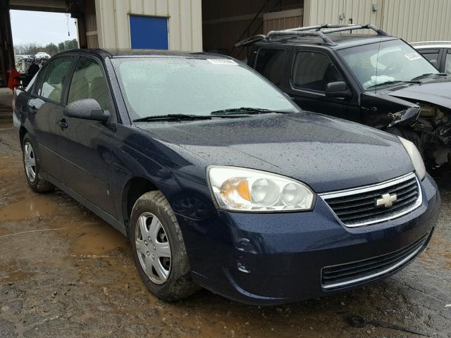 1G1ZS51F16F248564 - 2006 CHEVROLET MALIBU LS BLUE photo 1