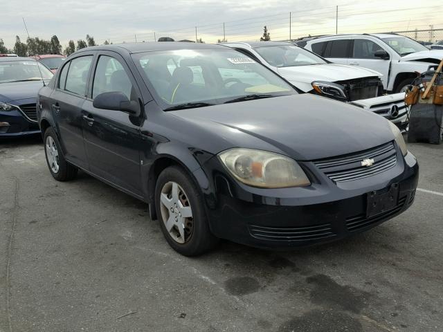 1G1AK58F387247934 - 2008 CHEVROLET COBALT LS BLACK photo 1