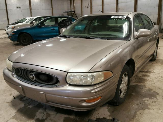 1G4HP54K61U212057 - 2001 BUICK LESABRE CU TAN photo 2