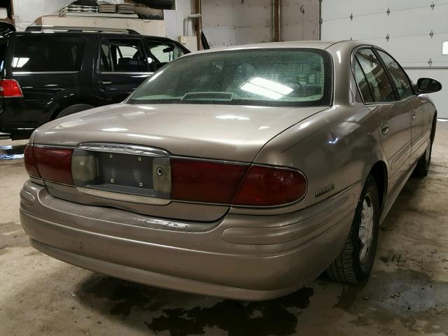 1G4HP54K61U212057 - 2001 BUICK LESABRE CU TAN photo 4