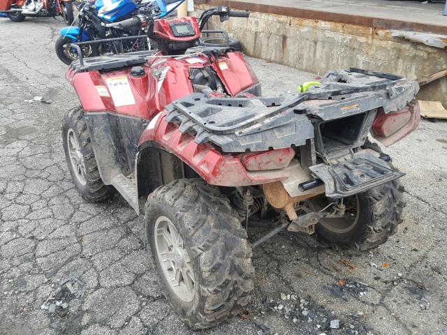 4XAZN8EA1DA060241 - 2013 POLARIS SPORTSMAN RED photo 3