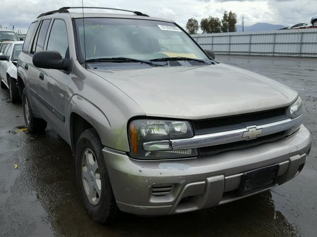 1GNDS13S032219037 - 2003 CHEVROLET TRAILBLAZE GOLD photo 1