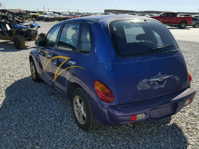 3C4FY48B44T351714 - 2004 CHRYSLER PT CRUISER BLUE photo 3