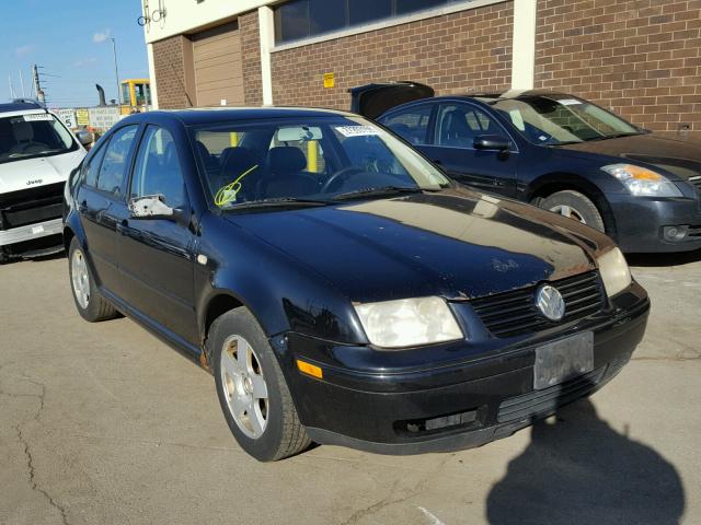 3VWSA29M2YM137115 - 2000 VOLKSWAGEN JETTA GLS BLACK photo 1