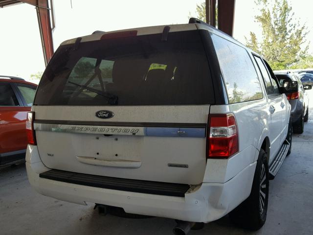 1FMJK1HT9HEA45452 - 2017 FORD EXPEDITION WHITE photo 4