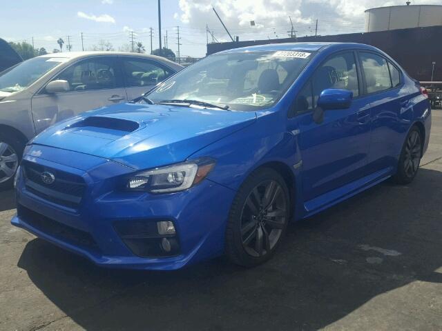 JF1VA1J6XH9828002 - 2017 SUBARU WRX LIMITE BLUE photo 2