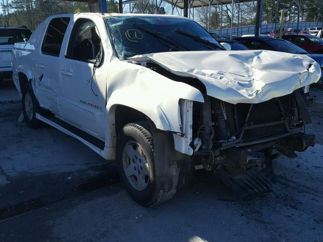 3GNEC12J98G238503 - 2008 CHEVROLET AVALANCHE WHITE photo 1