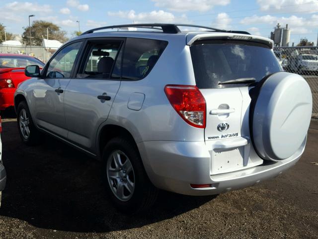 JTMZD33V775064781 - 2007 TOYOTA RAV4 SILVER photo 3