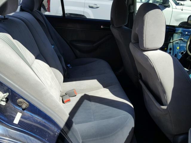 2HGES26723H547319 - 2003 HONDA CIVIC EX ლურჯი ფოტო 6