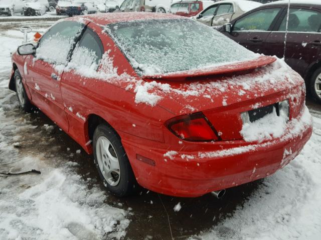 3G2JB12F35S167284 - 2005 PONTIAC SUNFIRE RED photo 3